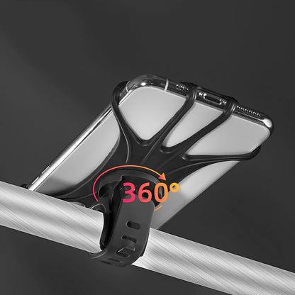 Rockbros LF436 Handlebar Clamp Phone Holder – Black_5