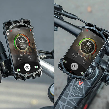 Rockbros LF436 Handlebar Clamp Phone Holder – Black_8