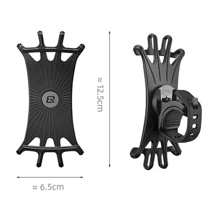 Rockbros LF436 Handlebar Clamp Phone Holder – Black_1