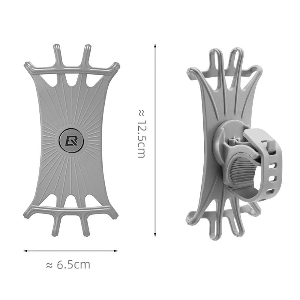 Rockbros LF436 Handlebar Clamp Phone Holder - Gray_1
