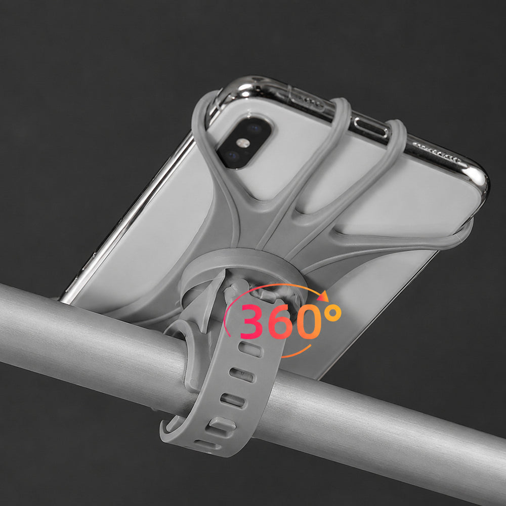 Rockbros LF436 Handlebar Clamp Phone Holder - Gray_3