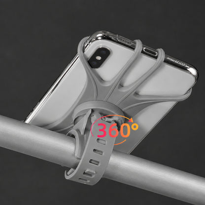 Rockbros LF436 Handlebar Clamp Phone Holder - Gray_3