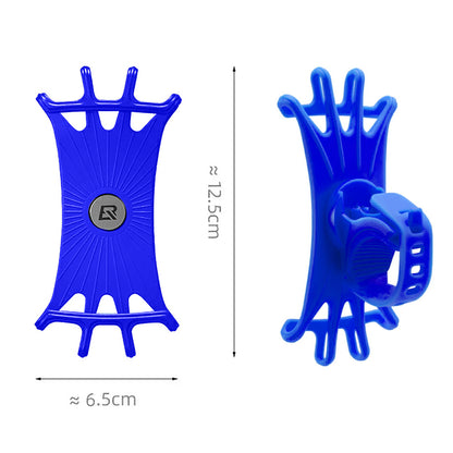 Rockbros LF436 Handlebar Clamp Phone Holder - Blue_1