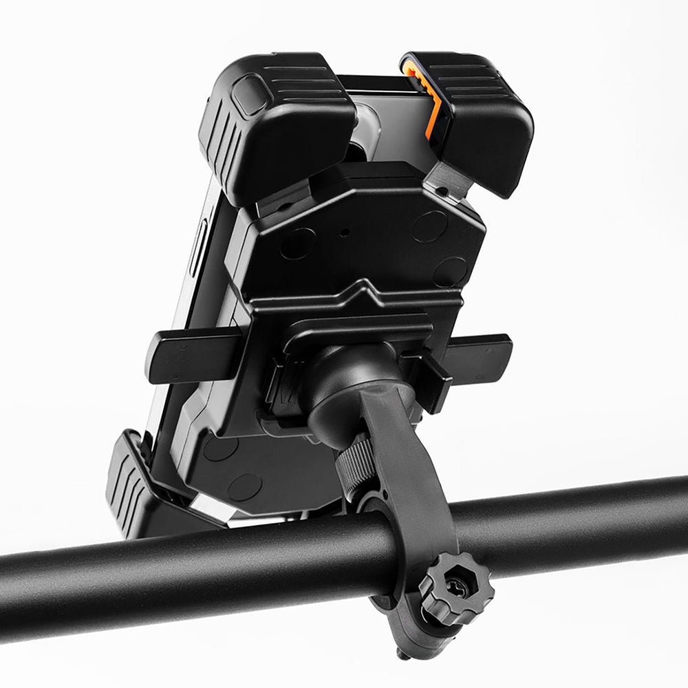 Rockbros HW-117 Handlebar Clamp Phone Holder - Black and Orange_10