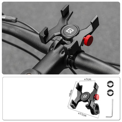 Rockbros 25210039001 Handlebar Clamp Phone Holder - Black_2