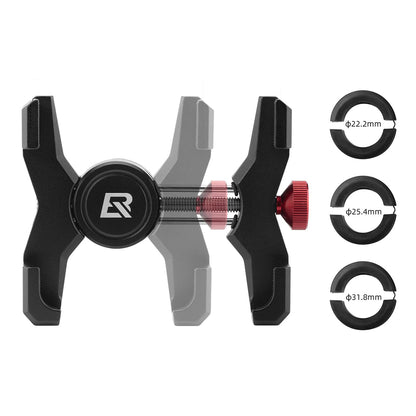 Rockbros 25210039002 phone holder clamp for headset cap - black_2