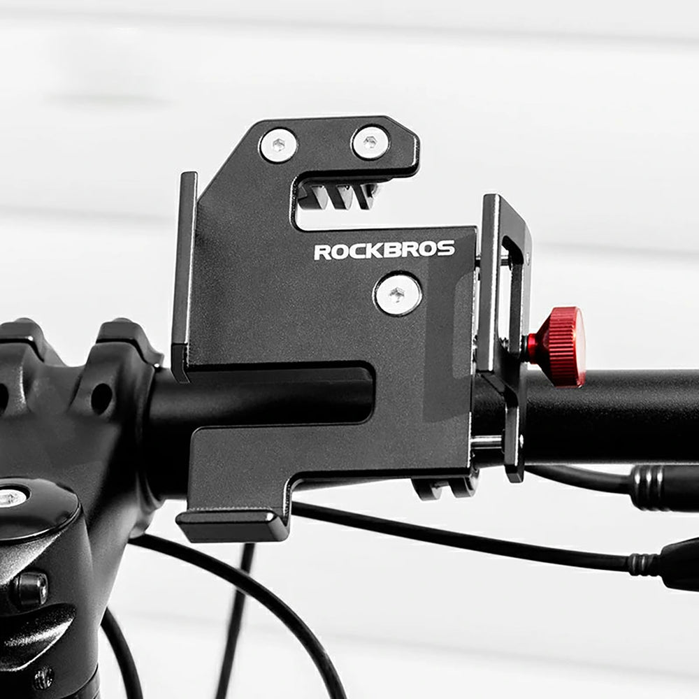 Rockbros 25210038101 clamp phone holder - black_5