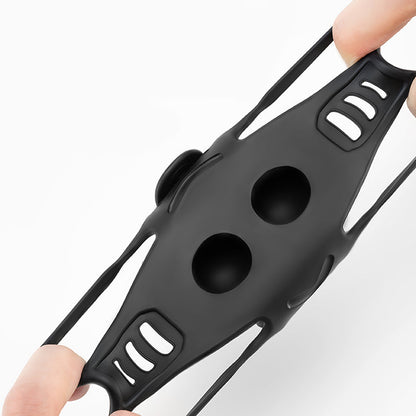 Rockbros LF24166 Silicone Bike Phone Holder 4-7" - Black_4
