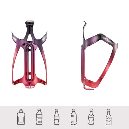 Rockbros RKL02 Aluminum Bottle Cage - Black and Red_1