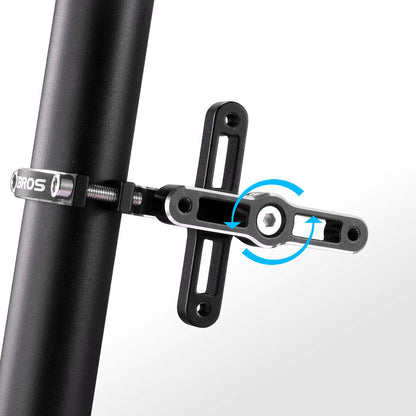 Rockbros KS-415 Aluminum Adjustable Bottle Cage Adapter - Black_3