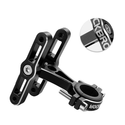 Rockbros KS-415 Aluminum Adjustable Bottle Cage Adapter - Black_6