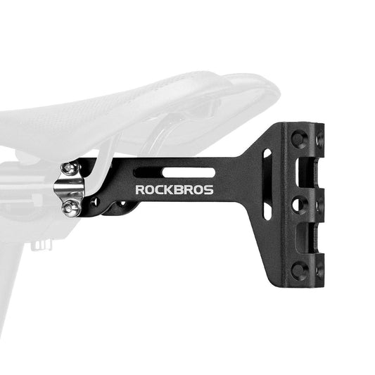 Rockbros 31210003001 Bottle Cage Adapter for Aluminum Saddle - Black_0