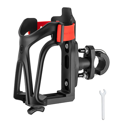 Rockbros 31210029 Motorcycle Bottle Holder - Black and Red_0