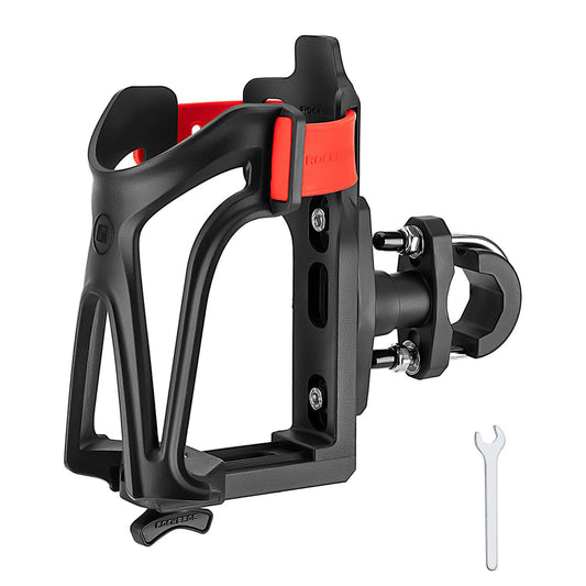 Rockbros 31210029 Motorcycle Bottle Holder - Black and Red_0