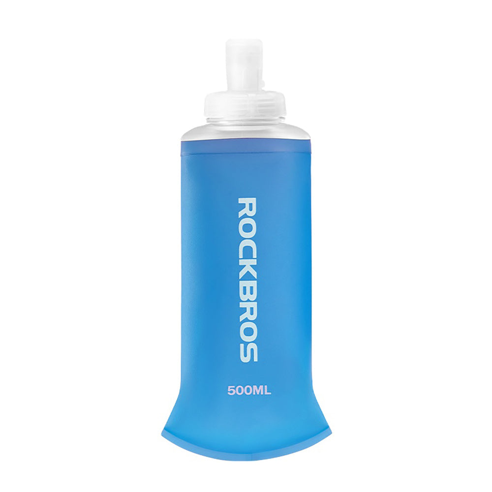 Rockbros 35210027002 soft flask running water bottle 500 ml - blue_0