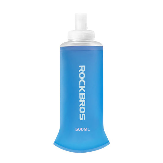 Rockbros 35210027002 soft flask running water bottle 500 ml - blue_0
