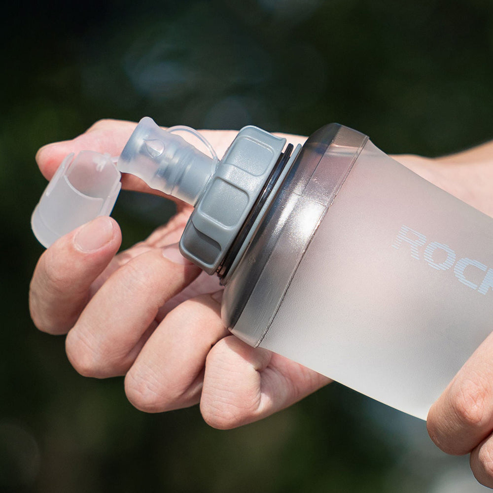 Rockbros 350017001 soft flask running water bottle 500 ml - white_3