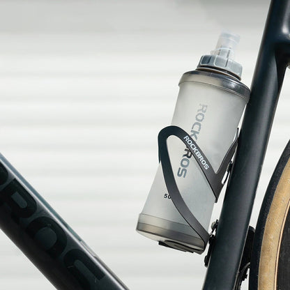 Rockbros 350017001 soft flask running water bottle 500 ml - white_5