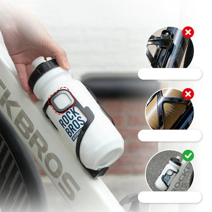 Rockbros BBC2504 Ultralight Aluminum Bottle Cage - Black_5