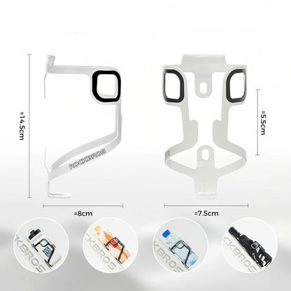 Rockbros BBC2504 Ultralight Aluminum Bottle Cage - White_2