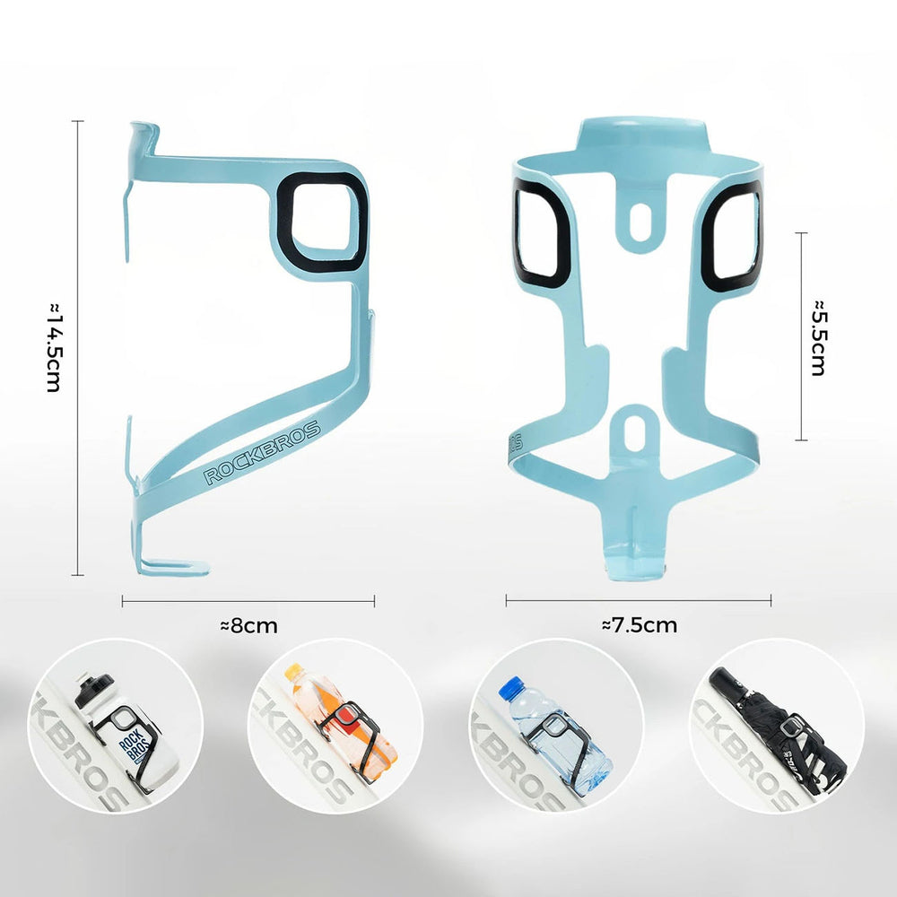 Rockbros BBC2504 Ultralight Aluminum Bottle Cage - Blue_2