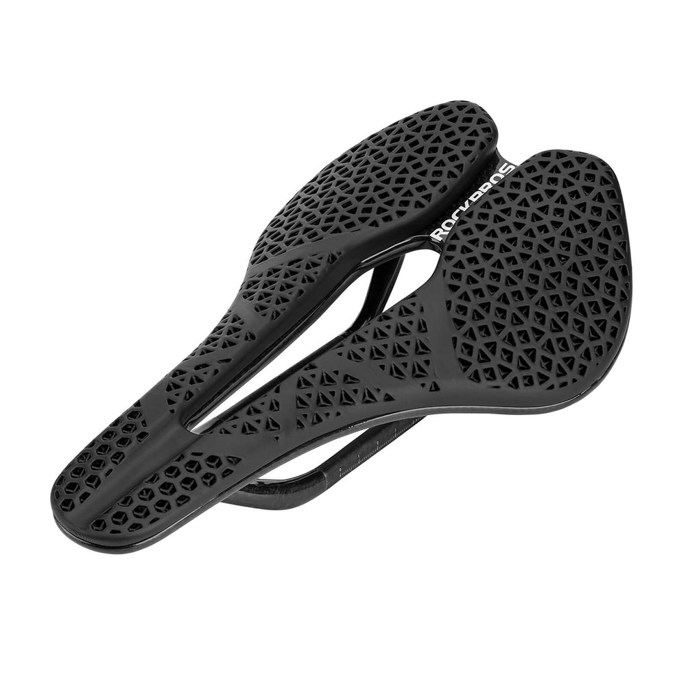 Rockbros LF0214 Anatomical 3D Waterproof Bicycle Saddle - Black_0