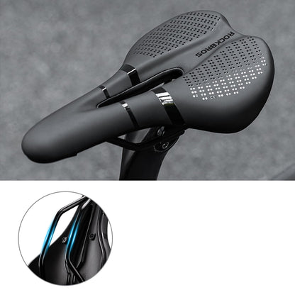 Rockbros 8182 city bicycle saddle, comfortable, anatomical - black_4