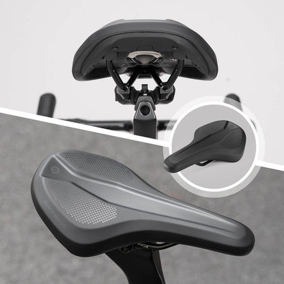 Rockbros B824 sports ergonomic bicycle saddle - black_2