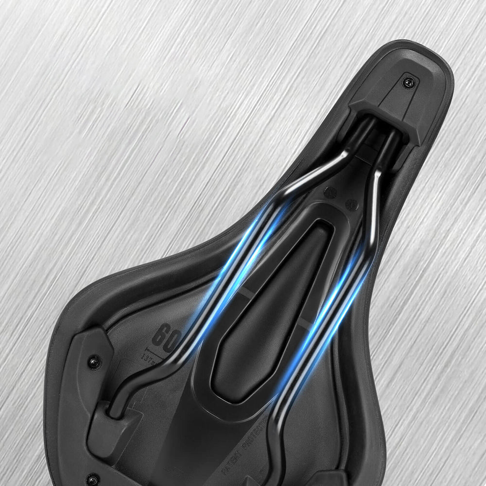 Rockbros B824 sports ergonomic bicycle saddle - black_5
