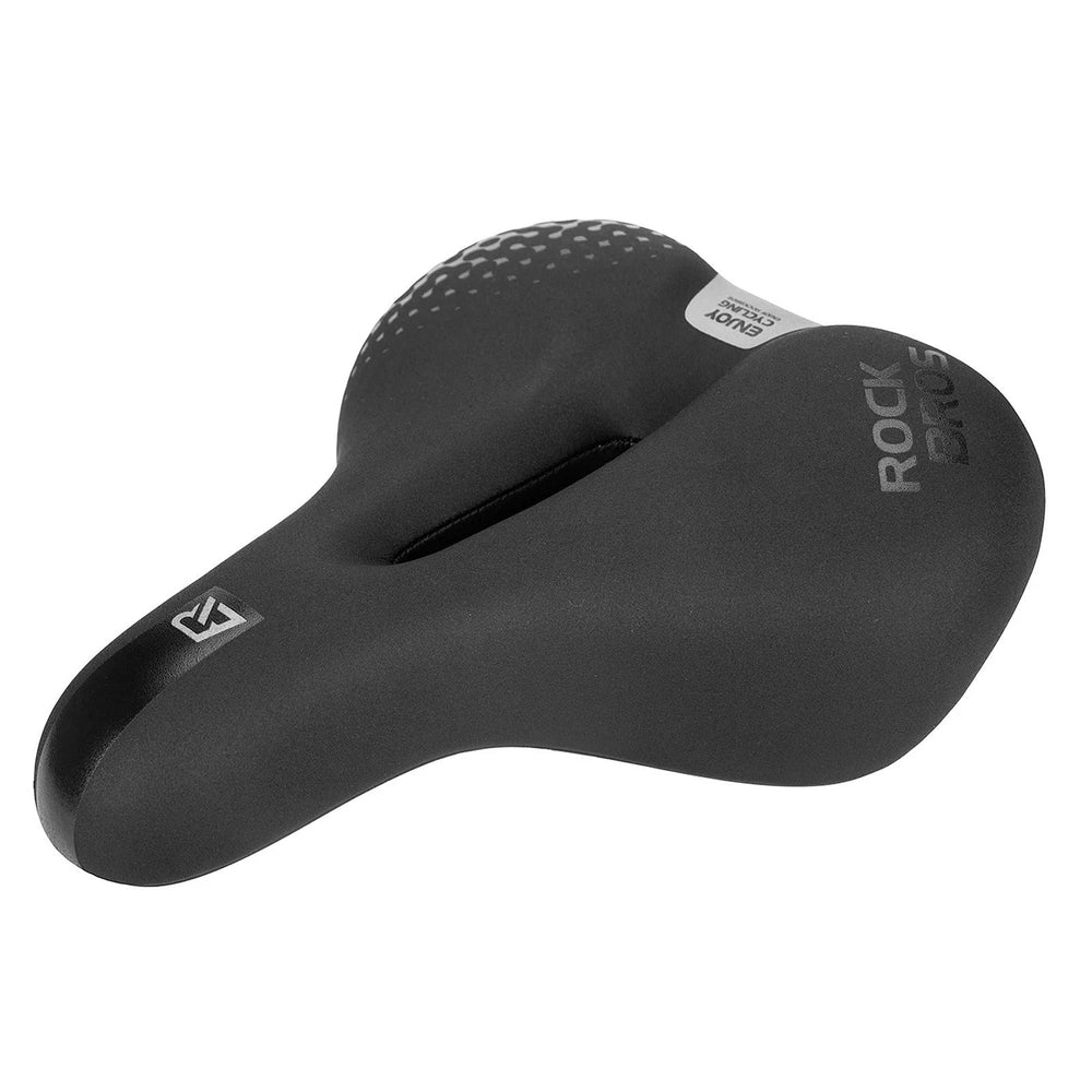Rockbros 6876 comfortable ergonomic bicycle saddle - black_1