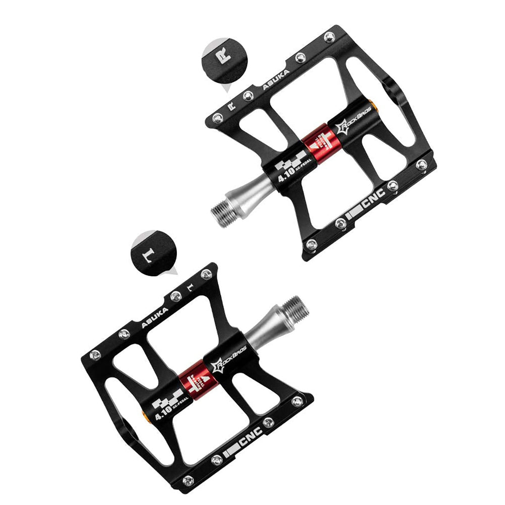 Rockbros JT410 4.10 4 Bearing Bicycle Pedals - Black_4