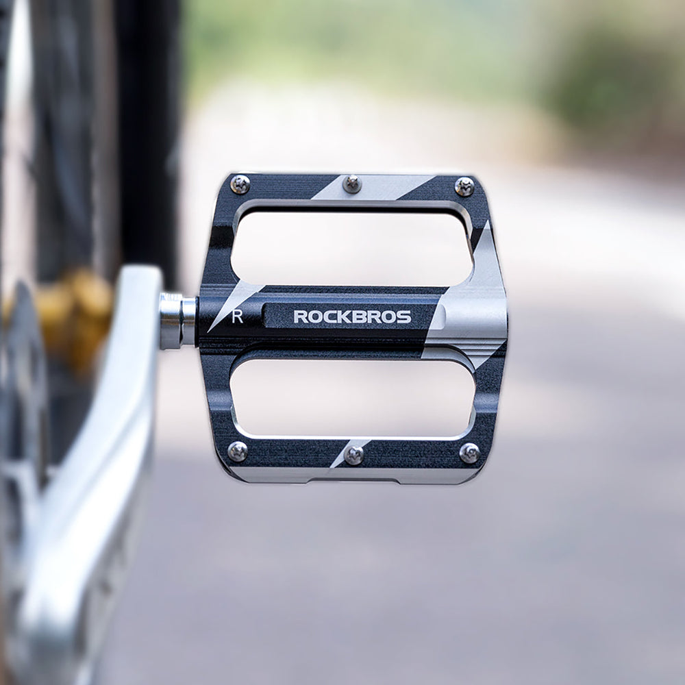 Rockbros K306-BK MTB Aluminum Bicycle Pedals - Black_4