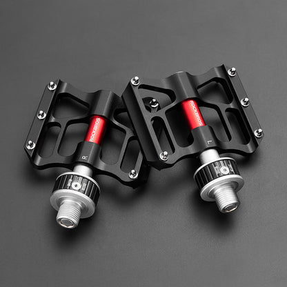 Rockbros K3462F-BK Detachable Quick Release Bicycle Pedals - Black_1