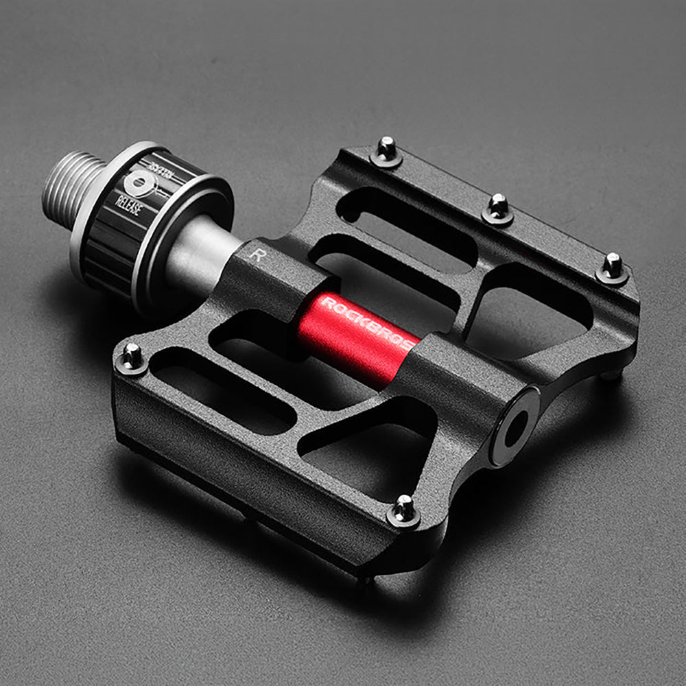 Rockbros K3462F-BK Detachable Quick Release Bicycle Pedals - Black_6
