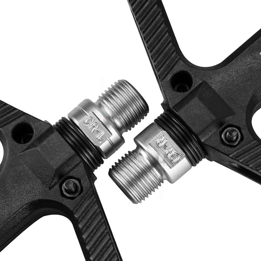 Rockbros 2018-12A Nylon Bicycle Pedals - Black_3