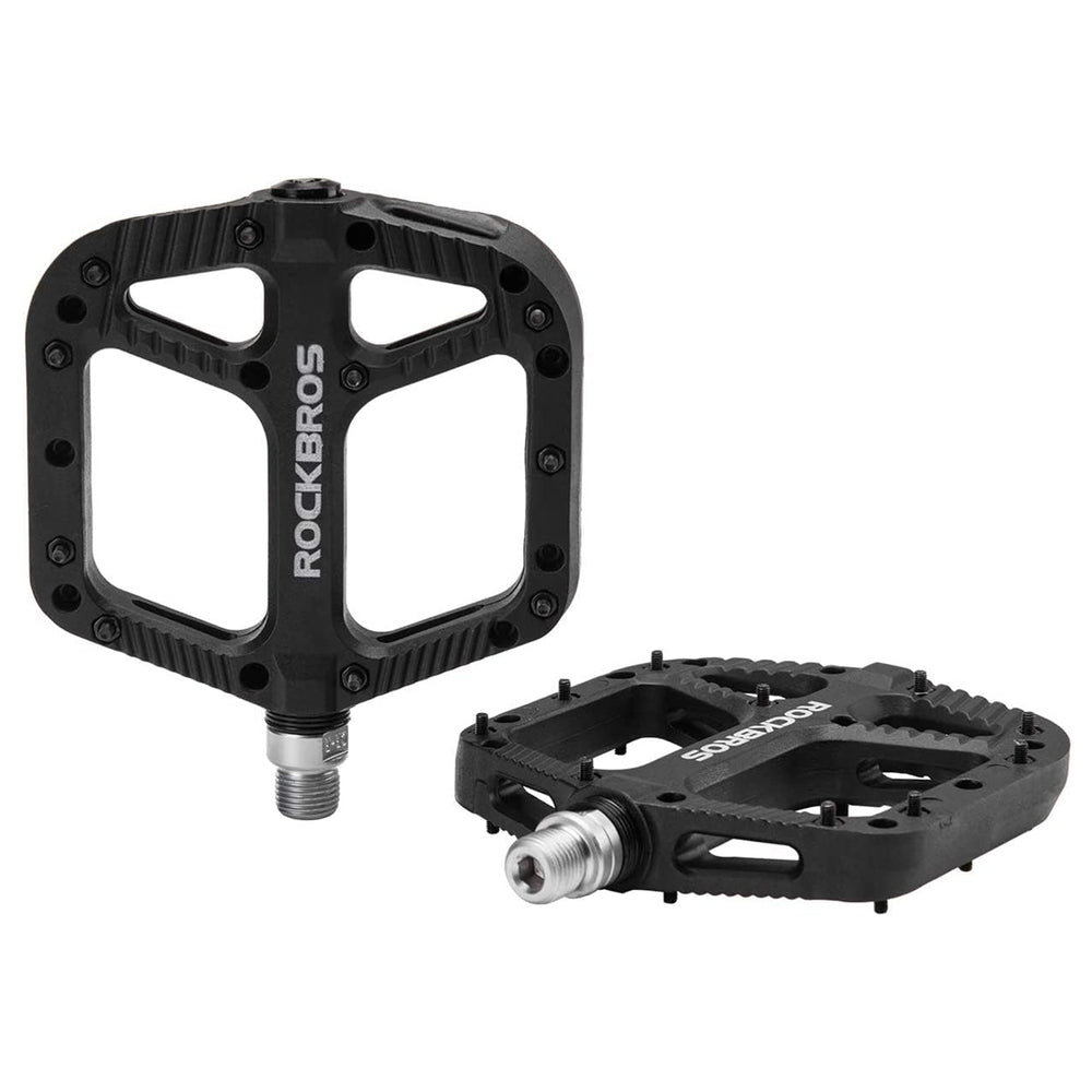 Rockbros 2018-12A Nylon Bicycle Pedals - Black_4