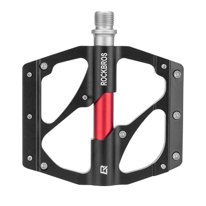Rockbros 2020-12BBK Platform Aluminum Bicycle Pedals - Black_0