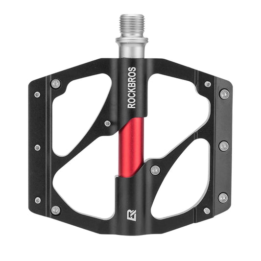 Rockbros 2020-12BBK Platform Aluminum Bicycle Pedals - Black_0