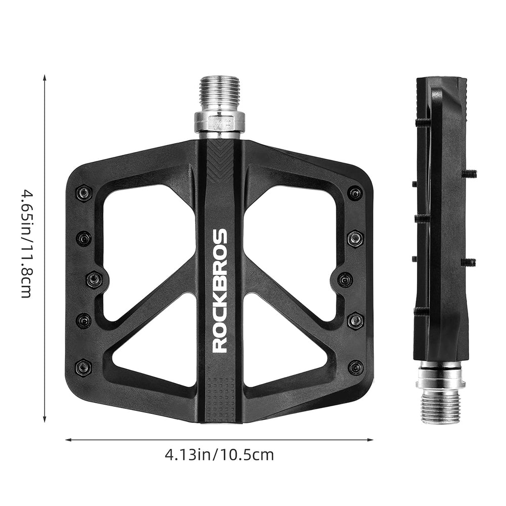 Rockbros M906 Nylon Bicycle Pedals - Black_3