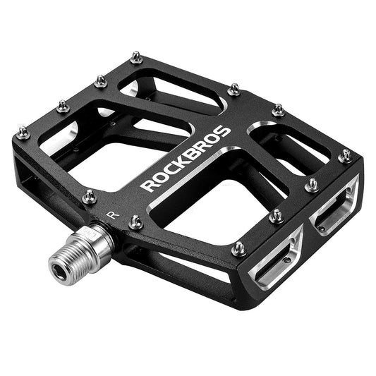 Rockbros K399-BK Wide Platform Bicycle Pedals - Black_0