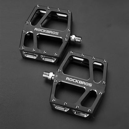 Rockbros K399-BK Wide Platform Bicycle Pedals - Black_5