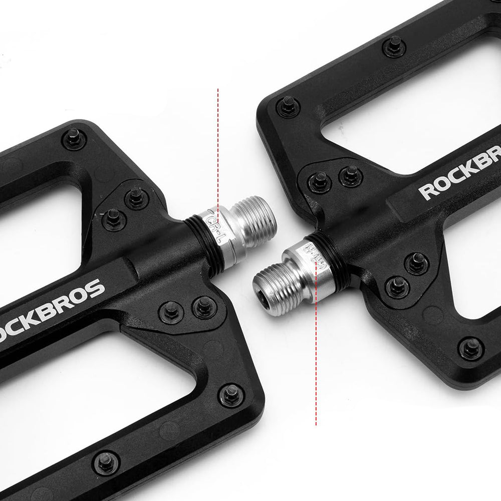 Rockbros 2022-12A Nylon Bicycle Pedals - Black_1
