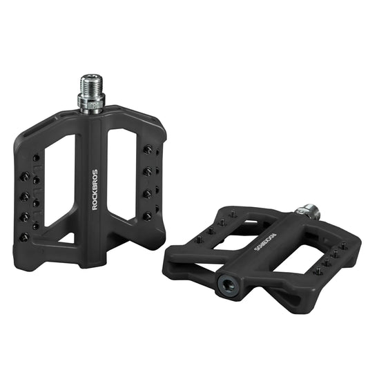 Rockbros RK01 Nylon Bicycle Pedals - Black_0