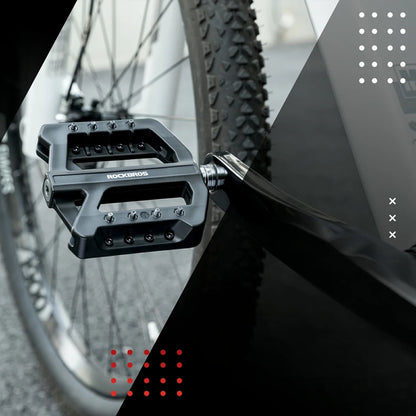 Rockbros RK01 Nylon Bicycle Pedals - Black_4