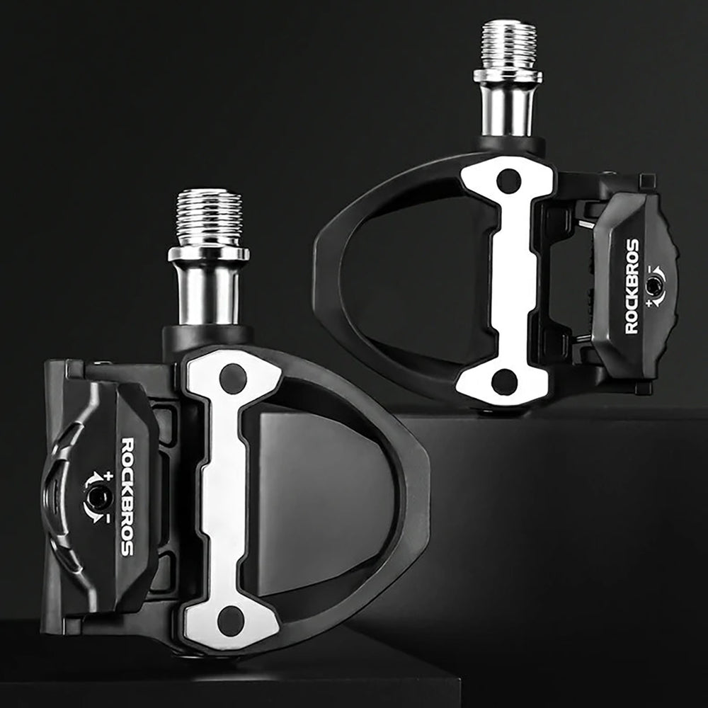 Rockbros P602 bicycle pedals SPD-SL system - black_6
