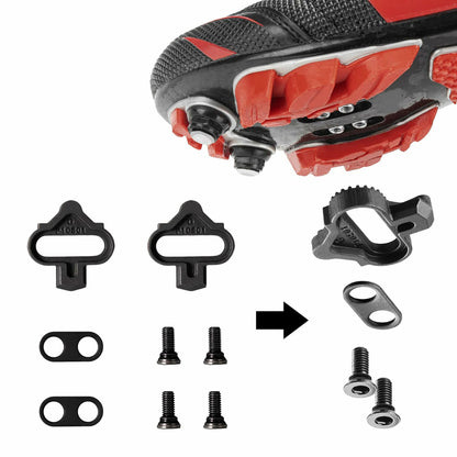 Rockbros PD303 Half-Lock Platform Bicycle Pedals - Black_2