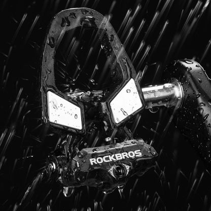 Rockbros RD9 Shimano SPD-SL Carbon and Titanium Alloy Pedals - Black_10