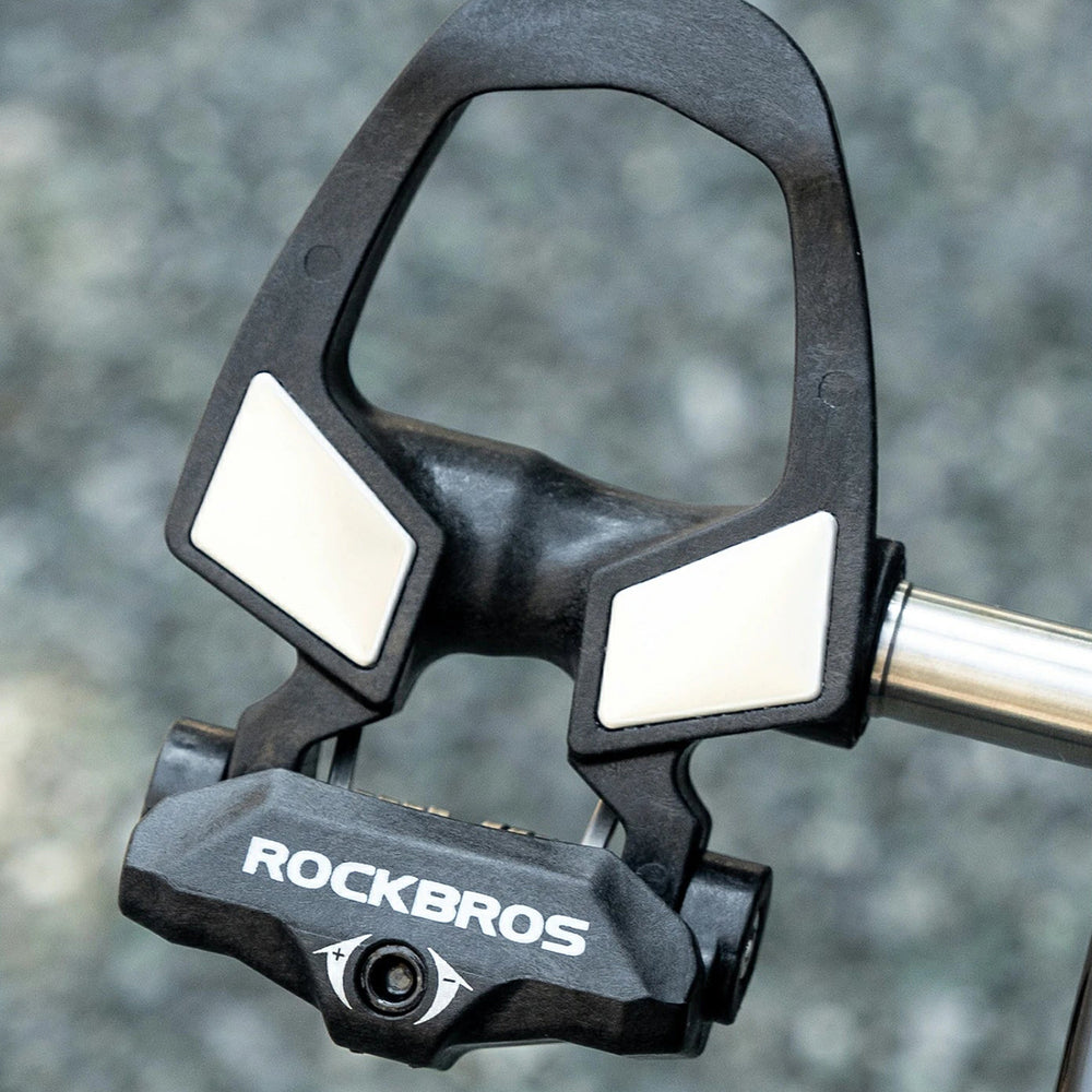 Rockbros RD9 Shimano SPD-SL Carbon and Titanium Alloy Pedals - Black_1