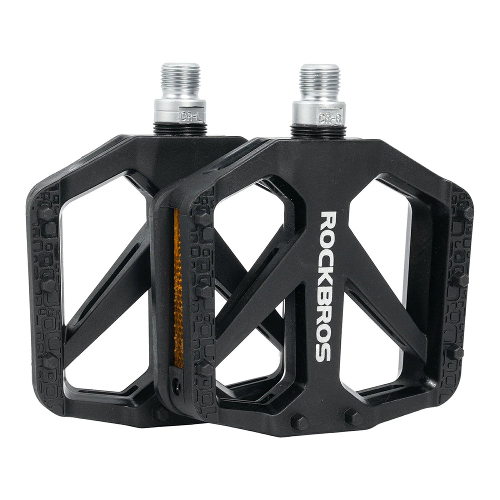 Rockbros BP2602 Nylon Bicycle Pedals - Black_0