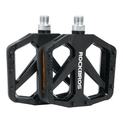 Rockbros BP2602 Nylon Bicycle Pedals - Black_0